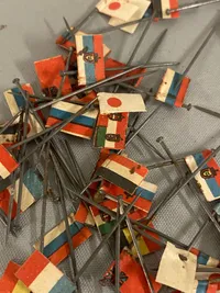 Originale miniature flag til terrænbordet WW1