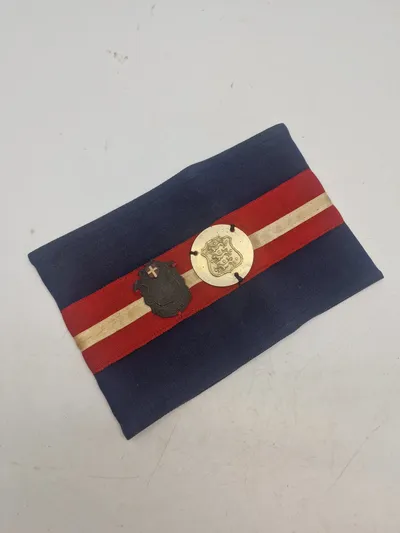 Sjældent originalt armbind Hørsholm modstandsbevægelsen