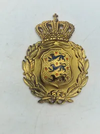 Orignalt skjold anvendt af den danske brigade i Sverige