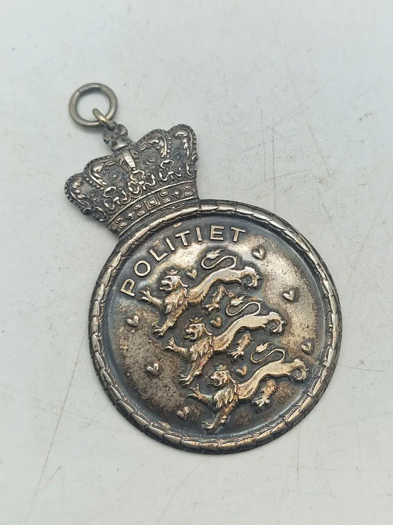 Originalt dansk politiskilt model 1928  - ww2