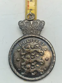 Originalt dansk politiskilt model 1928  - ww2