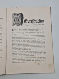Originalt eks. af germanske budstikke