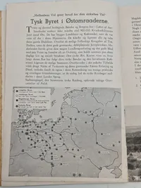 Originalt eks. af germanske budstikke