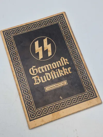 Originalt eks. af germanske budstikke