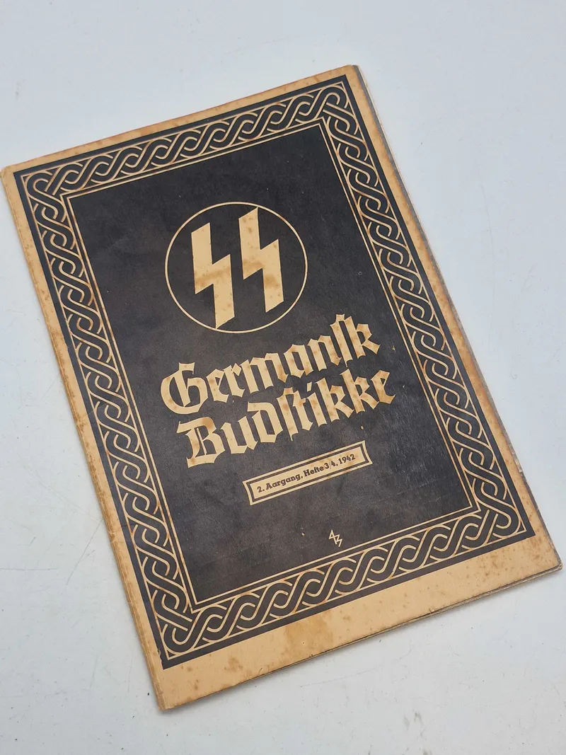 Originalt eks. af germanske budstikke