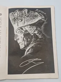 Originalt eks. af germanske budstikke