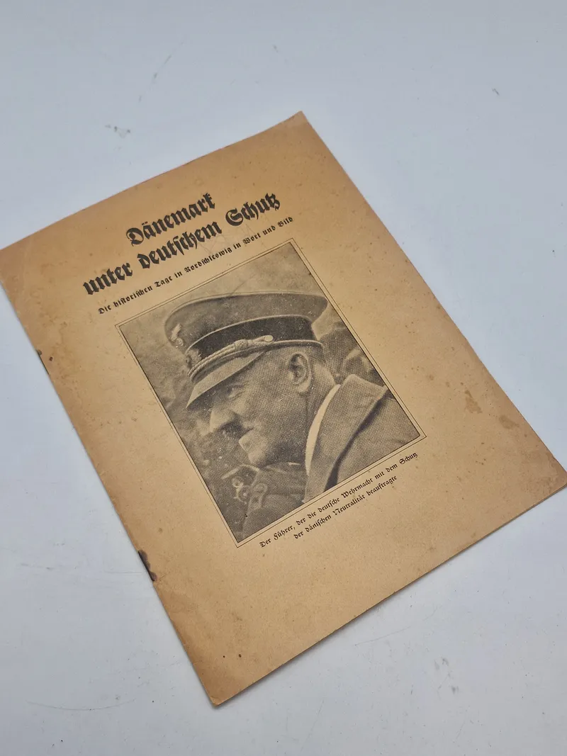 Originalt hæfte - “Dänemark unter Deutchen schuß”