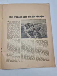 Originalt hæfte - “Dänemark unter Deutchen schuß”