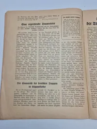 Originalt hæfte - “Dänemark unter Deutchen schuß”