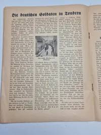 Originalt hæfte - “Dänemark unter Deutchen schuß”