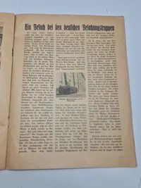 Originalt hæfte - “Dänemark unter Deutchen schuß”