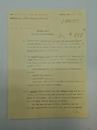 Genoptryk af Hitlers ordre om invasionen af Polen 1 september 1939