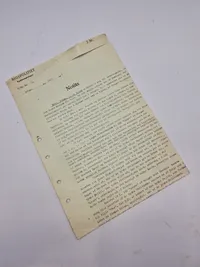 Original dansk afhørings rapport fra 1944