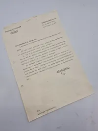 Original politi cirkulære fra 1943