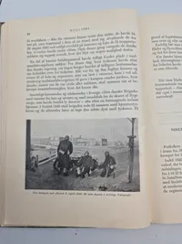 Original lærebog for hærens menige & diverse papirer på rekrut liggende i Vordingborg
