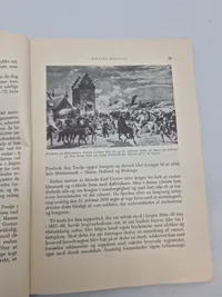 Original lærebog for hærens menige & diverse papirer på rekrut liggende i Vordingborg