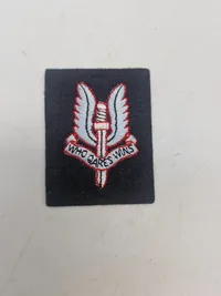 Lot diverse engelske militære mærker - b.l.a SAS