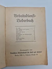 Originalt Reicharbeitsdienst hæfte - ww2
