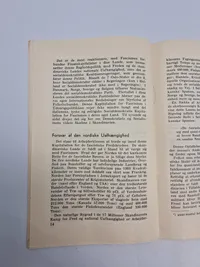 Originalt hæfte “Naar man rækker Hitler en lillefinger”