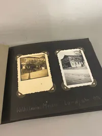 Originalt Dansk WW2   fotoalbum fra løgumkloster med bl.a. HitlerJugend fotos olympiaden mm