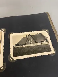 Originalt Dansk WW2   fotoalbum fra løgumkloster med bl.a. HitlerJugend fotos olympiaden mm