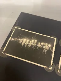 Originalt Dansk WW2   fotoalbum fra løgumkloster med bl.a. HitlerJugend fotos olympiaden mm