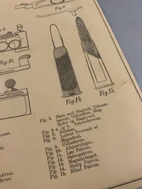 Sjælden original undervisnings plakat for gevær 89