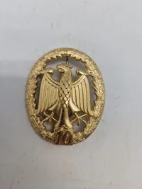 Samling originale Bundeswehr mærker