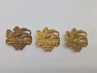 Lot danske regiments mærker mm.