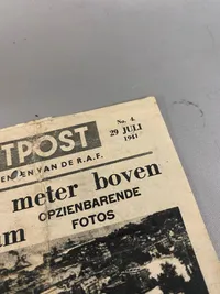 Originalt amerikansk antinazistisk flyveblad