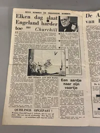 Originalt amerikansk antinazistisk flyveblad