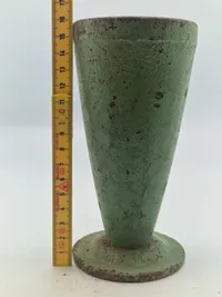 Vase lavet af omdannet tysk 88 mm granat - ww2