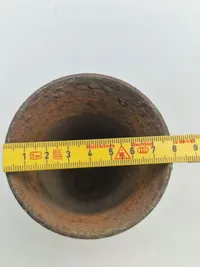 Vase lavet af omdannet tysk 88 mm granat - ww2