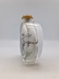 Original håndmalet kinesisk snuffbottle - 20 århundrede