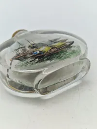 Original håndmalet kinesisk snuffbottle - 20 århundrede