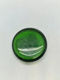 Original glas hinkesten  Fyens Glasværk 1934