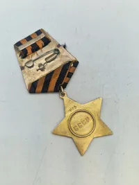 USSR Order of glory - 1.kl original 3 klasse der er blevet forgyldt