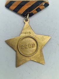 USSR Order of glory - 1.kl original 3 klasse der er blevet forgyldt