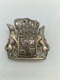 Originalt Adeligt seletøjs våbenskjold