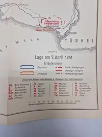 Originalt tysk krigskort - ww2