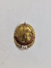 Original Soviet Excellent RKKA Serviceman Badge