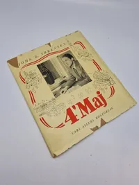 Original lakplade med frihedsbudskabet