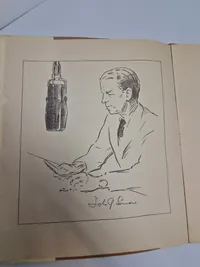 Original lakplade med frihedsbudskabet