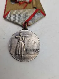 USSR 10 års jubilæums medalje