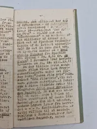 Originalt dansk illegalt hæfte - Gode råd i en vanskelig tid