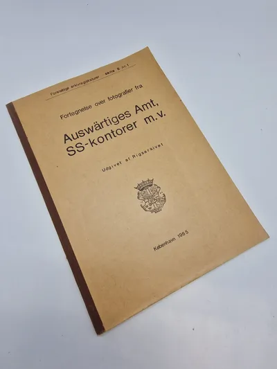 Fortegnelse over W-SS kontorer mm.