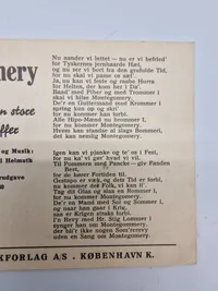 Originalt postkort med viser om Montgomery
