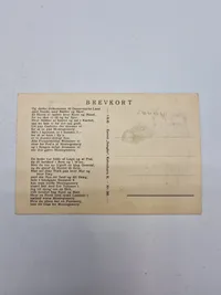 Originalt postkort med viser om Montgomery