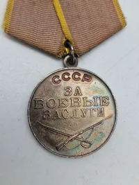 Original USSR Combat service medal