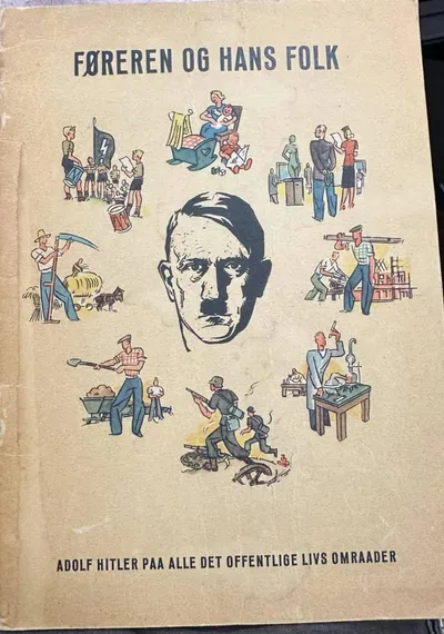 Sjældent originalt dansk nazistisk hæfte